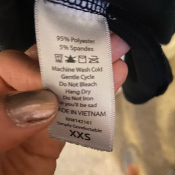 Lularoe Black Carly Dress - Picture 3 of 3